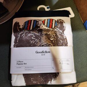 "Bear" Goodfellow & Co Men’s 2-Piece Pajama Set -  NWT - Multiple Sizes